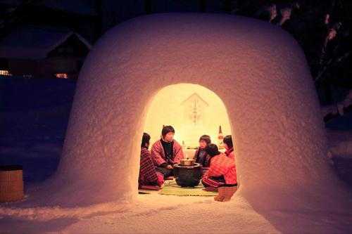 日本雪景民宿（日本的雪屋）-图3