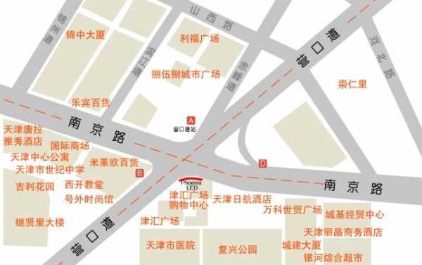 天津和平路步行街地图（天津和平步行街在哪）-图3