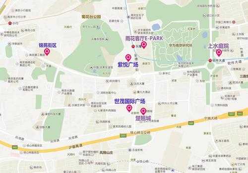 南京新街口步行街地图（南京新街口步行街地图高清）-图1