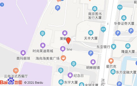 南京新街口步行街地图（南京新街口步行街地图高清）-图2